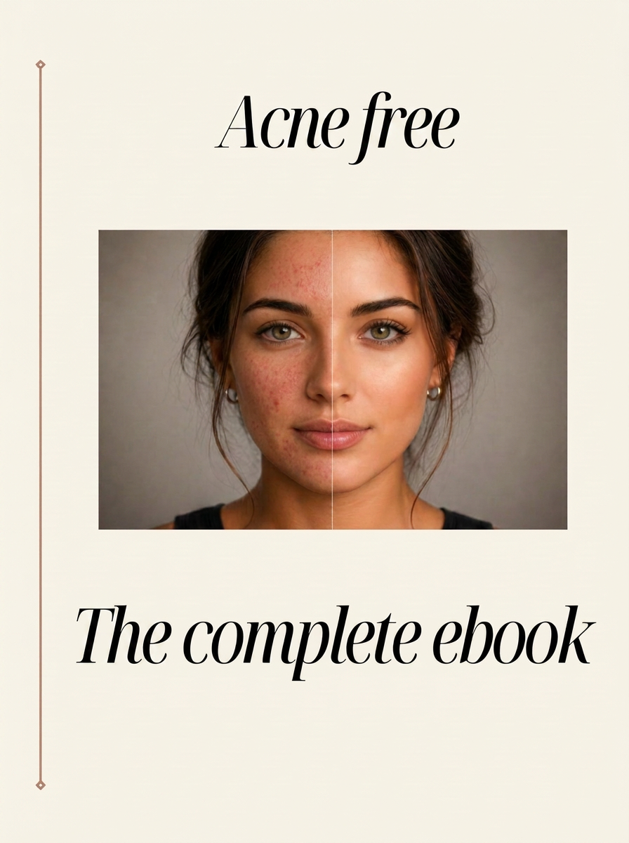 Sample page from the Acne Free ebook